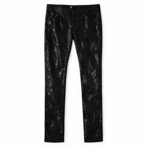 NWT ROCK & REPUBLIC Berlin Black Mamba Pants Sz 8M
